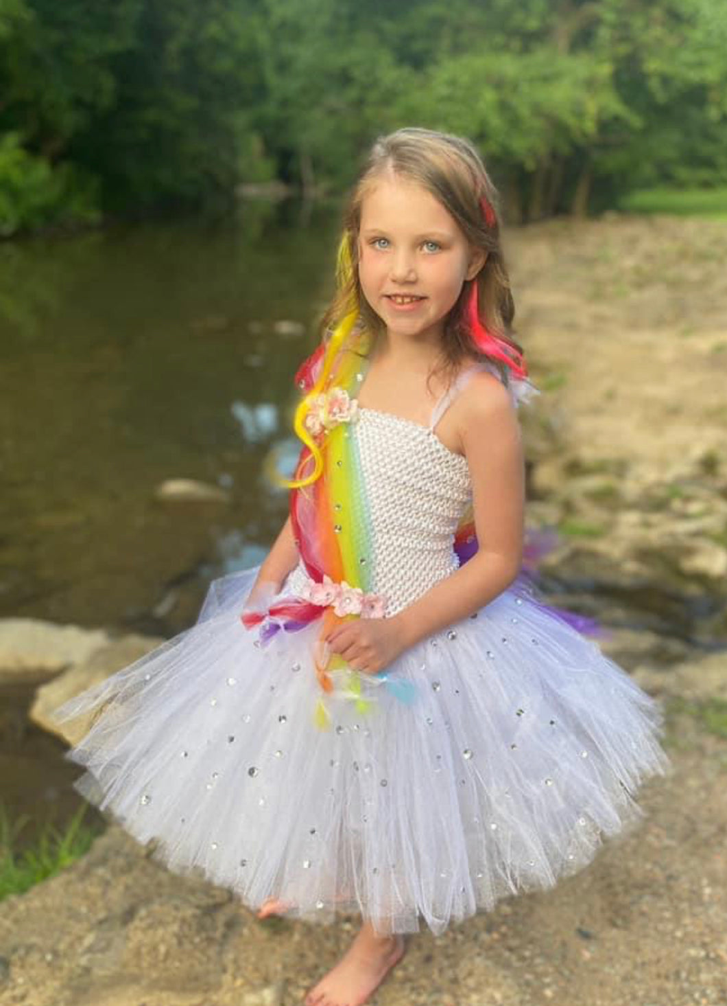 rainbow unicorn costume