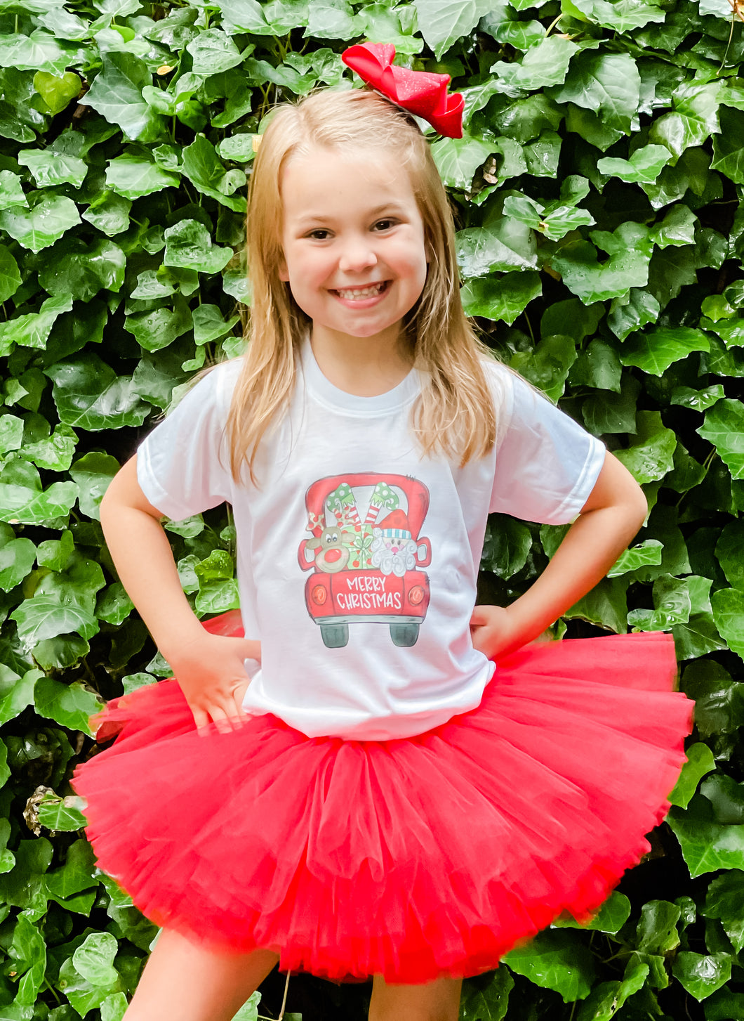 red solid tutu